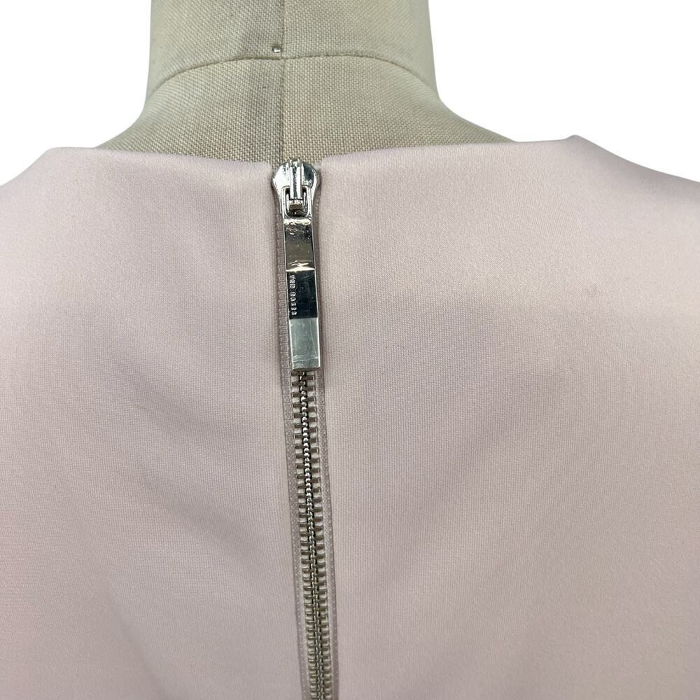 Ted Baker Haliey‎ Everglade Dress Pale Pink Floral Print Size 2 US 6 - Picture 10 of 15